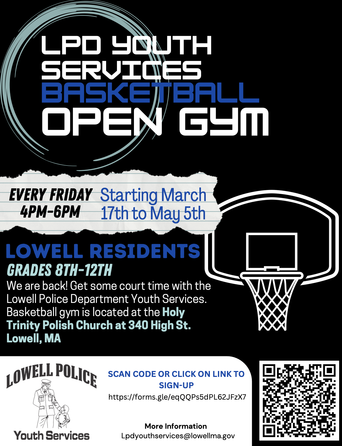 Open Gym Basketball 2023